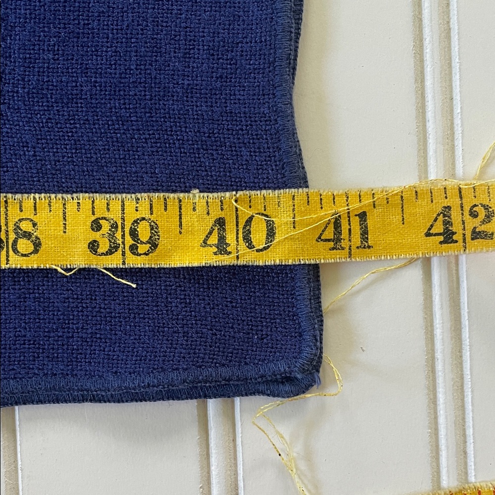 Royal Blue Rectangular Tablecloth - Picture 4 of 4